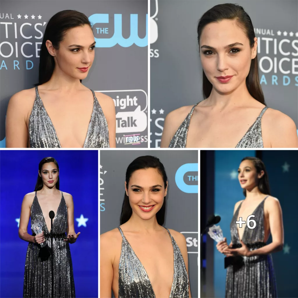 GAL GADOT Shines at the 2018 Critics’ Choice Awards in Santa Monica